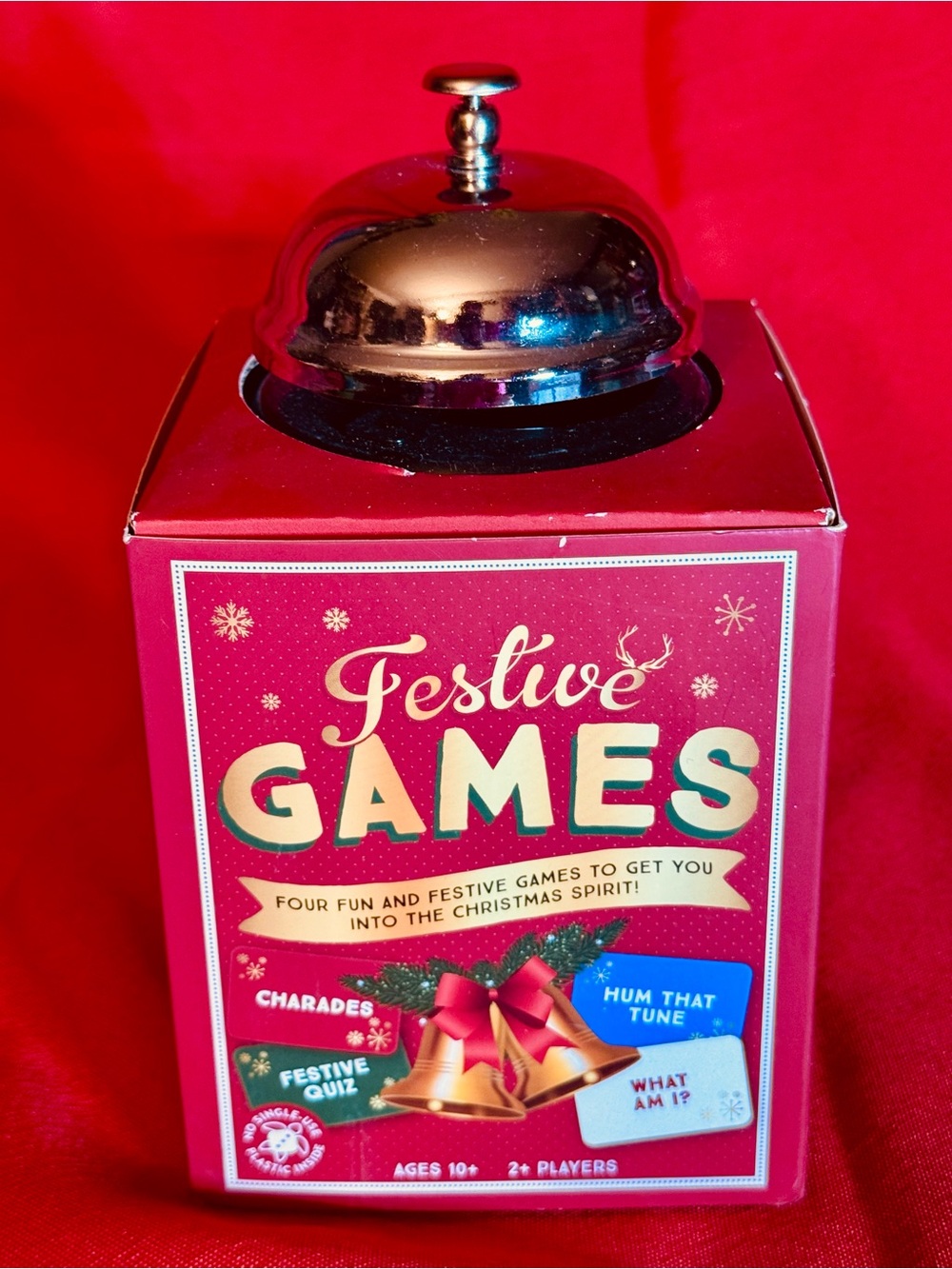Festive Games Party Set - Red by